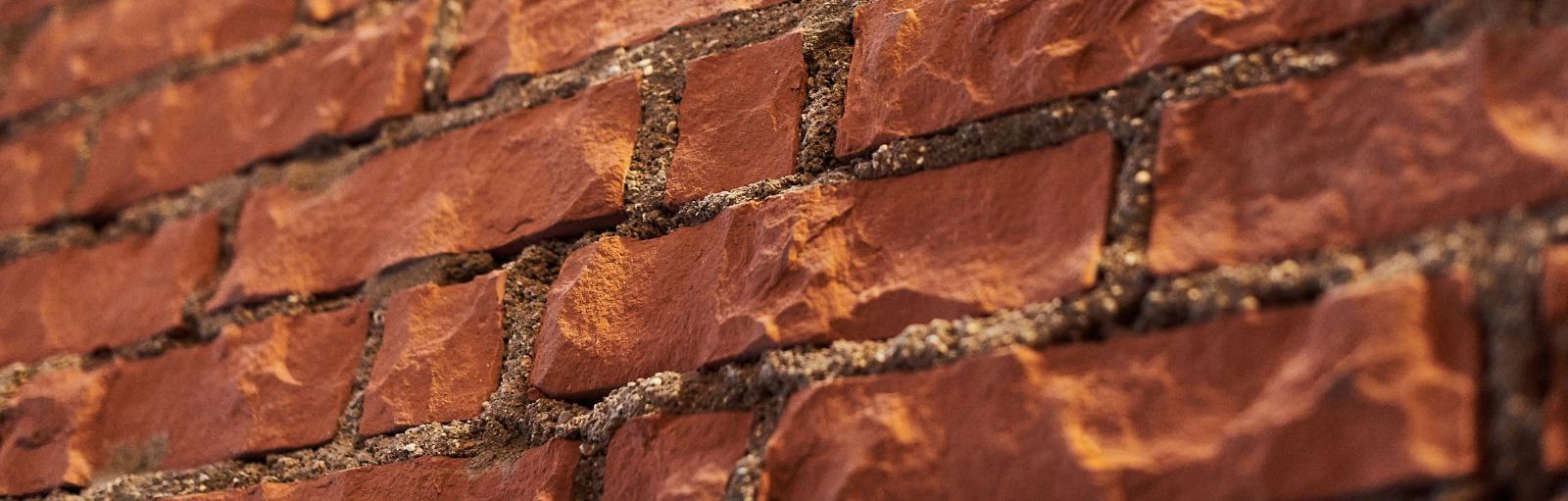 Close up of a brick wall